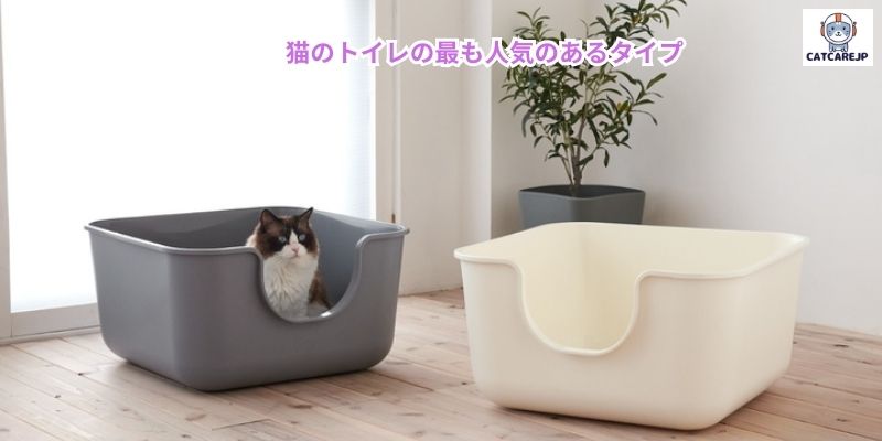 猫のトイレの最も人気のあるタイプ