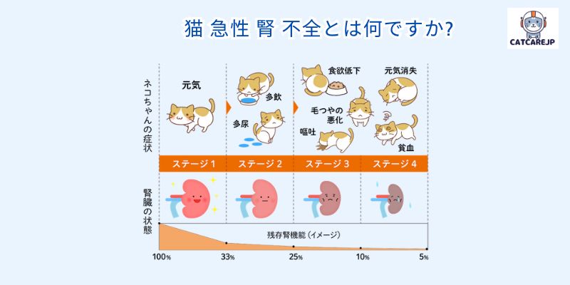 猫 急性 腎 不全とは何ですか?