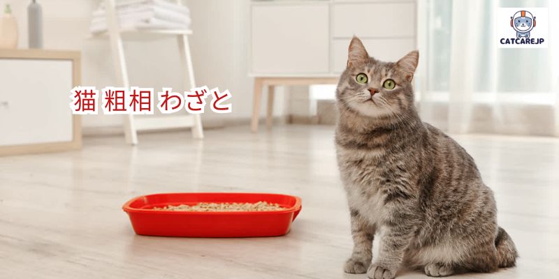 猫 粗相 わざと